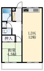 メゾンドタカの物件間取画像